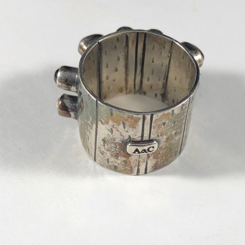 Sterling Signed Ring - image 4